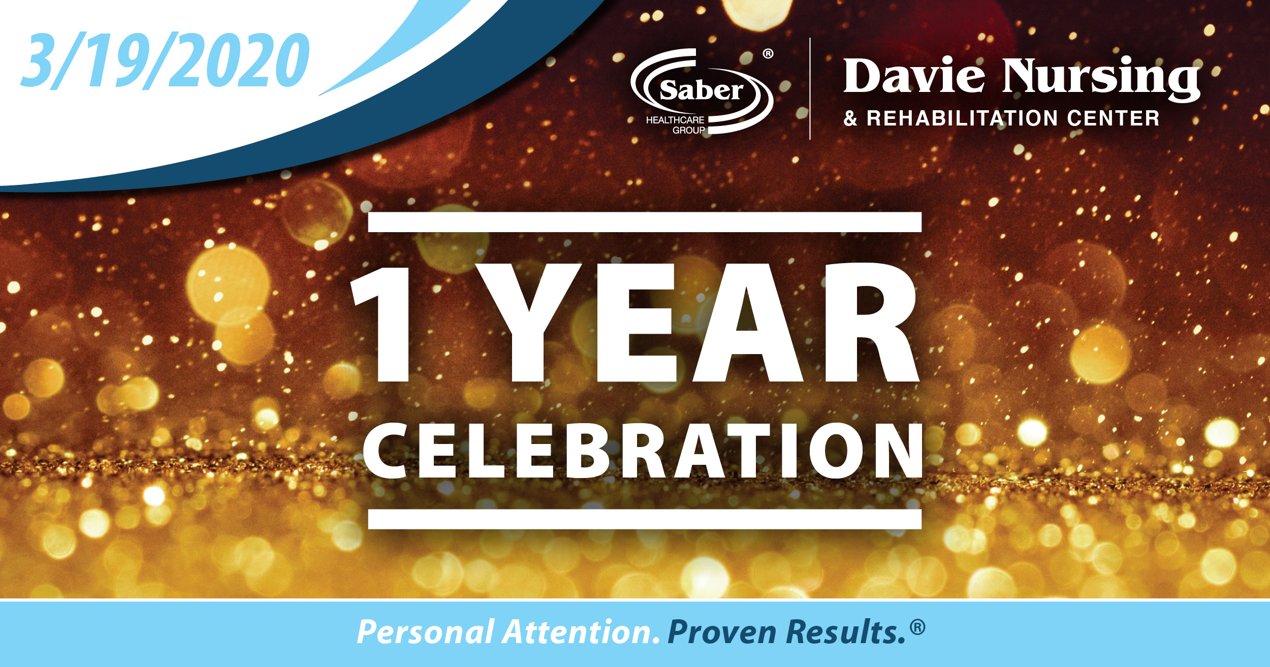 One Year Celebration at Davie Nursing and Rehab Center